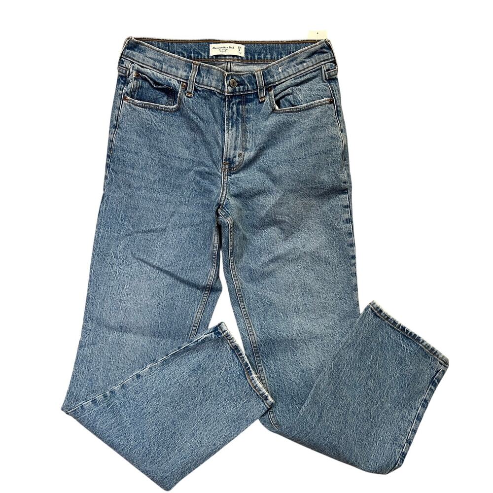 Abercrombie and Fitch The straight Midrise Size 8/29‎ Long NWT